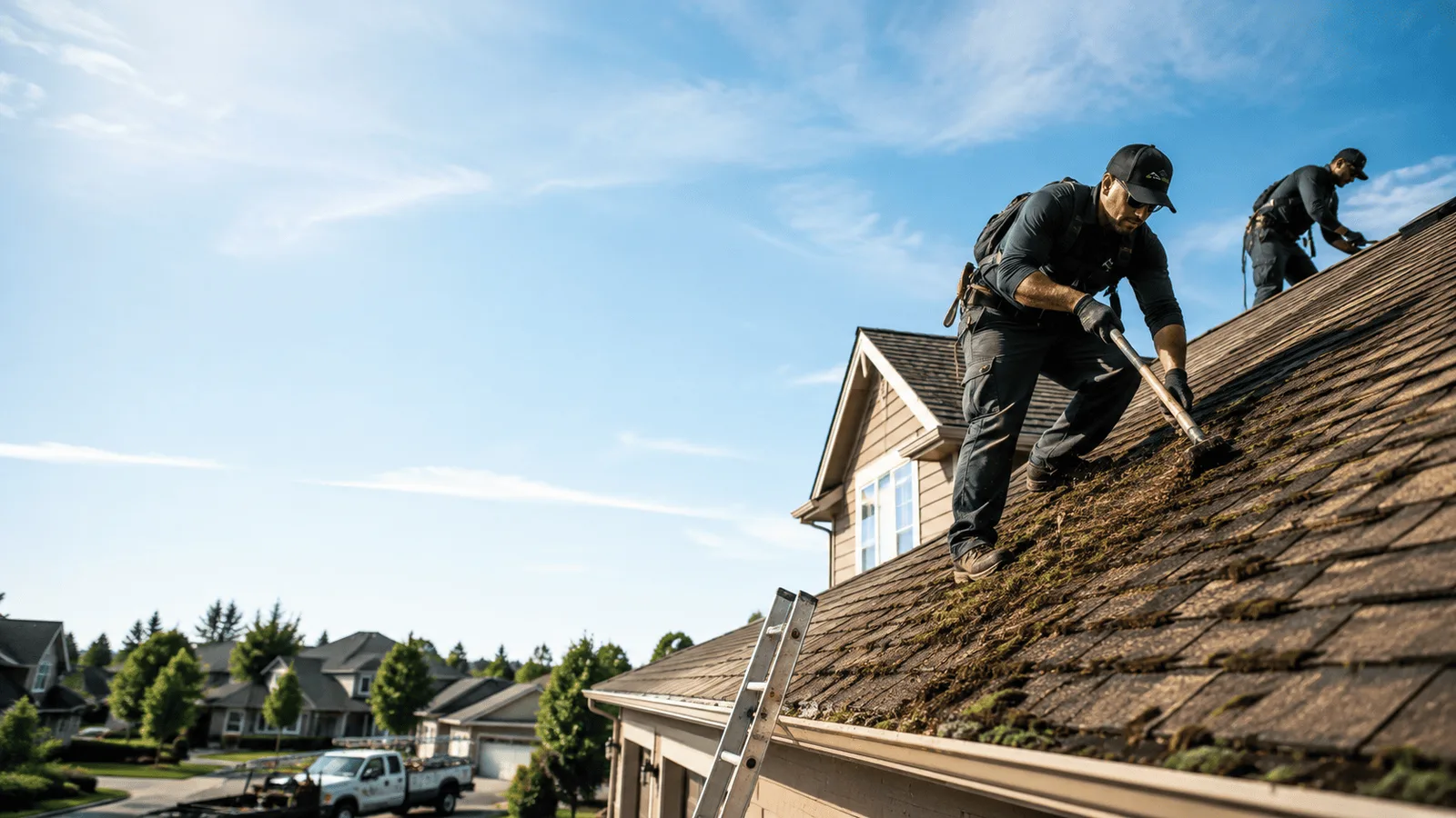 Roof Moss Removal in Marienthal, KS near me